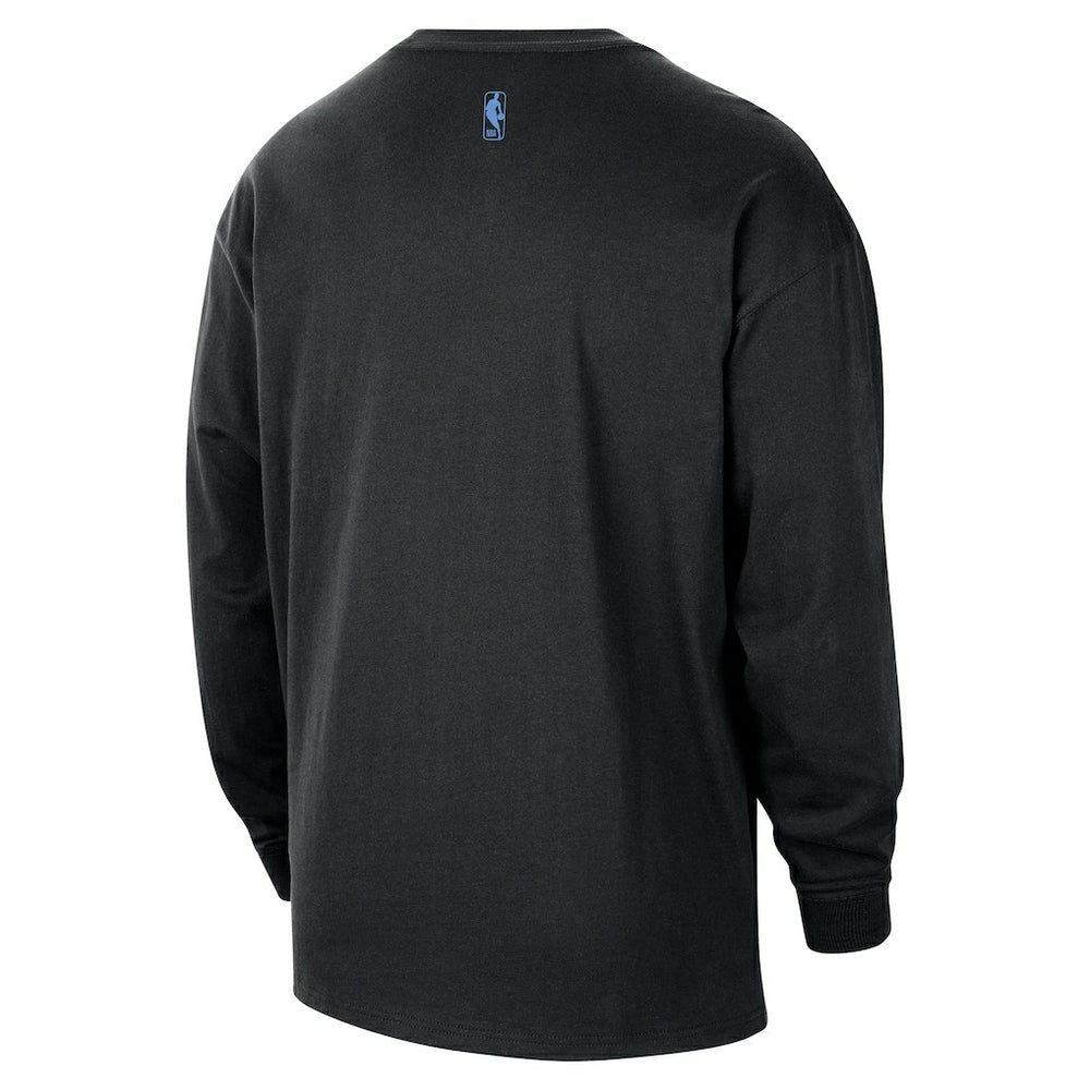 Nike - Chicago Bulls 2025/26 City Edition Remix Essential Logo Long Sleeve T-Shirt - Black
