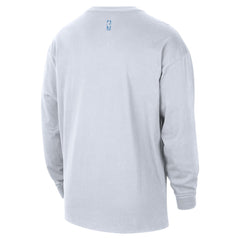 Nike - Memphis Grizzlies 2025/26 City Edition Remix Essential Logo Long Sleeve T-Shirt - White
