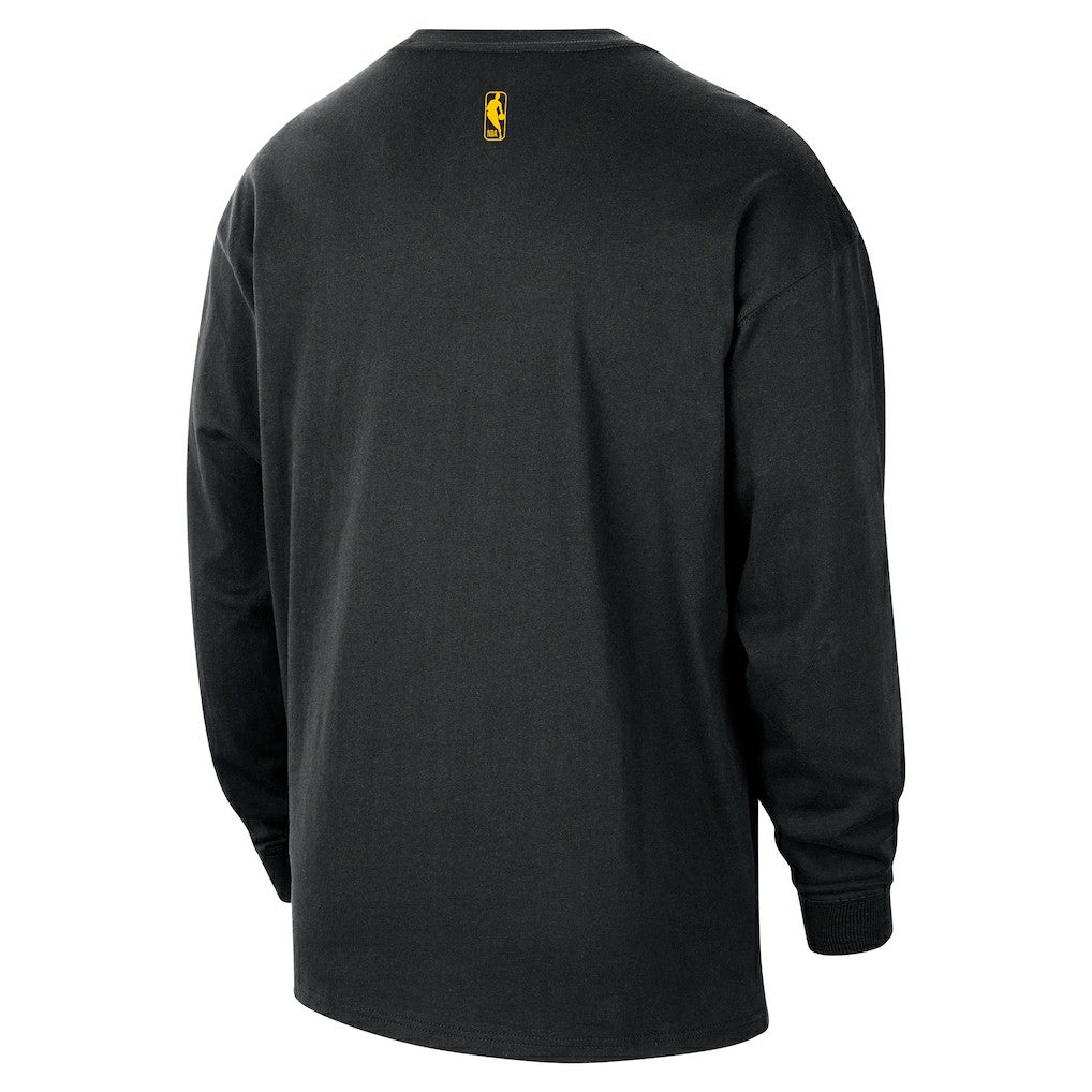 Nike - Denver Nuggets 2025/26 City Edition Remix Essential Logo Long Sleeve T-Shirt - Black