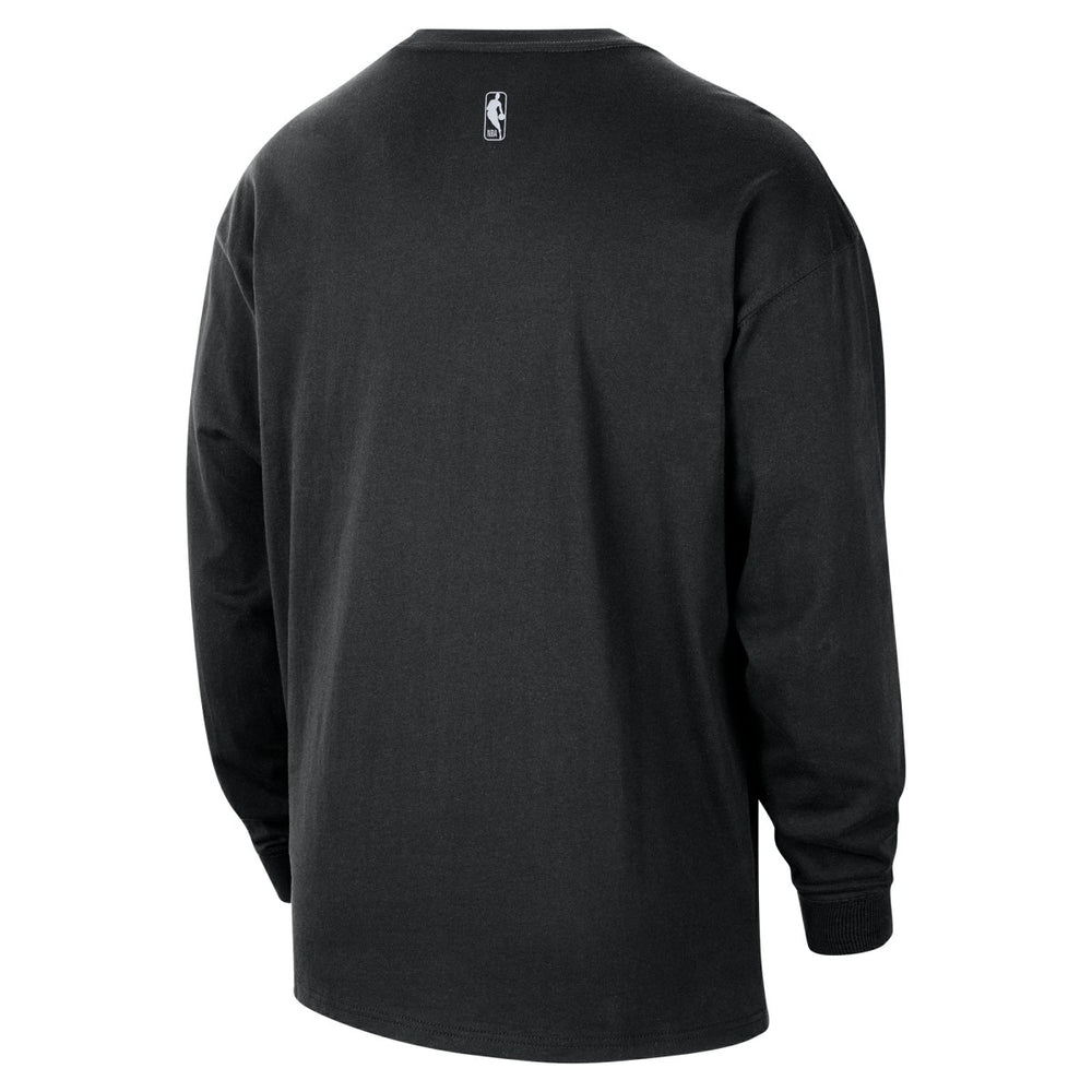 Nike - Toronto Raptors 2025/26 City Edition Remix Essential Logo Long Sleeve T-Shirt - Black