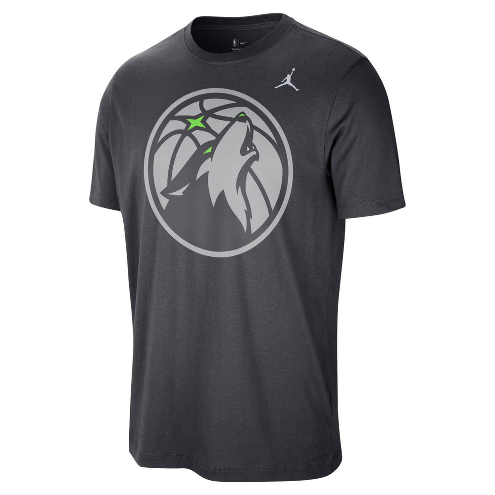 NBA - Minnesota Timberwolves Jordan Brand Statement Edition Essential T-Shirt - Anthracite