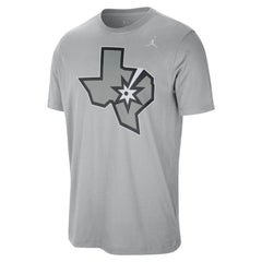 NBA - San Antonio Spurs Jordan Brand Statement Edition Essential T-Shirt - Silver