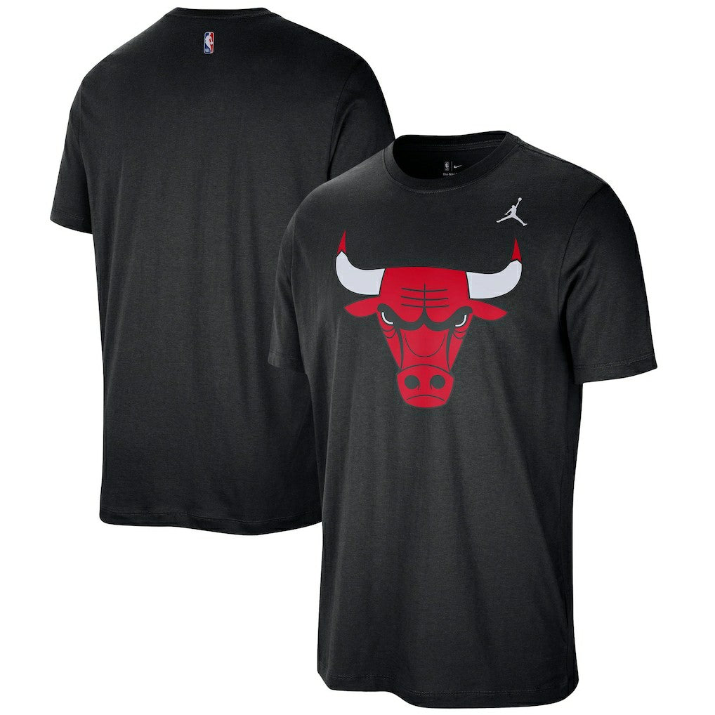NBA - Chicago Bulls Jordan Brand Statement Edition Essential T-Shirt - Black