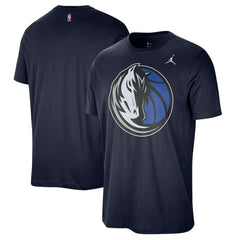 NBA - Dallas Mavericks Jordan Brand Statement Edition Essential T-Shirt - Navy
