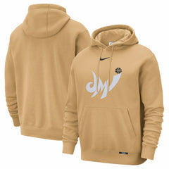 Nike - Washington Wizards 2025/26 City Edition Essential Logo Remix Hoodie - Gold
