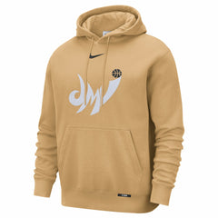 Nike - Washington Wizards 2025/26 City Edition Essential Logo Remix Hoodie - Gold