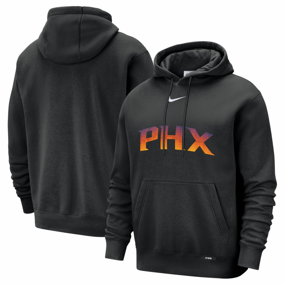 Nike - Phoenix Suns 2025/26 City Edition Essential Logo Remix Hoodie - Black
