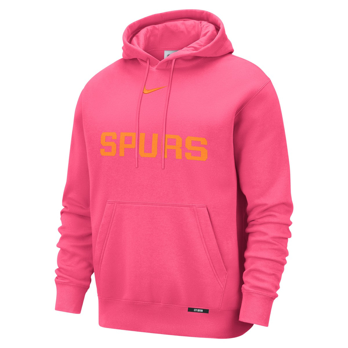 Nike - San Antonio Spurs 2025/26 City Edition Essential Logo Remix Hoodie - Pink