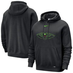 Nike - New Orleans Pelicans 2025/26 City Edition Essential Logo Remix Hoodie - Black
