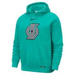 Nike - Portland Trail Blazers 2025/26 City Edition Essential Logo Remix Hoodie - Green