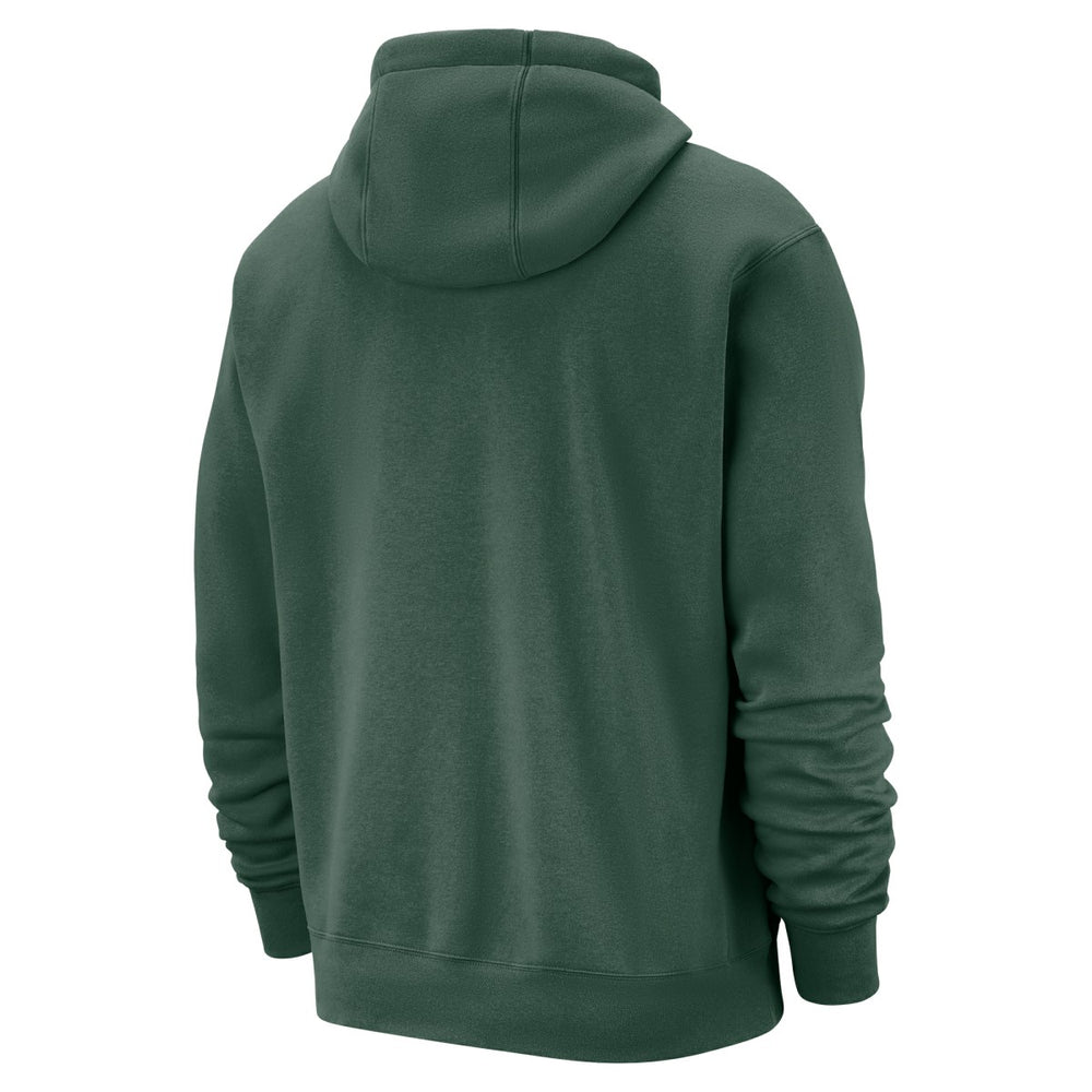 Nike - Milwaukee Bucks 2025/26 City Edition Essential Logo Remix Hoodie - Hunter Green