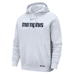 Nike - Memphis Grizzlies 2025/26 City Edition Essential Remix Club Hoodie - White