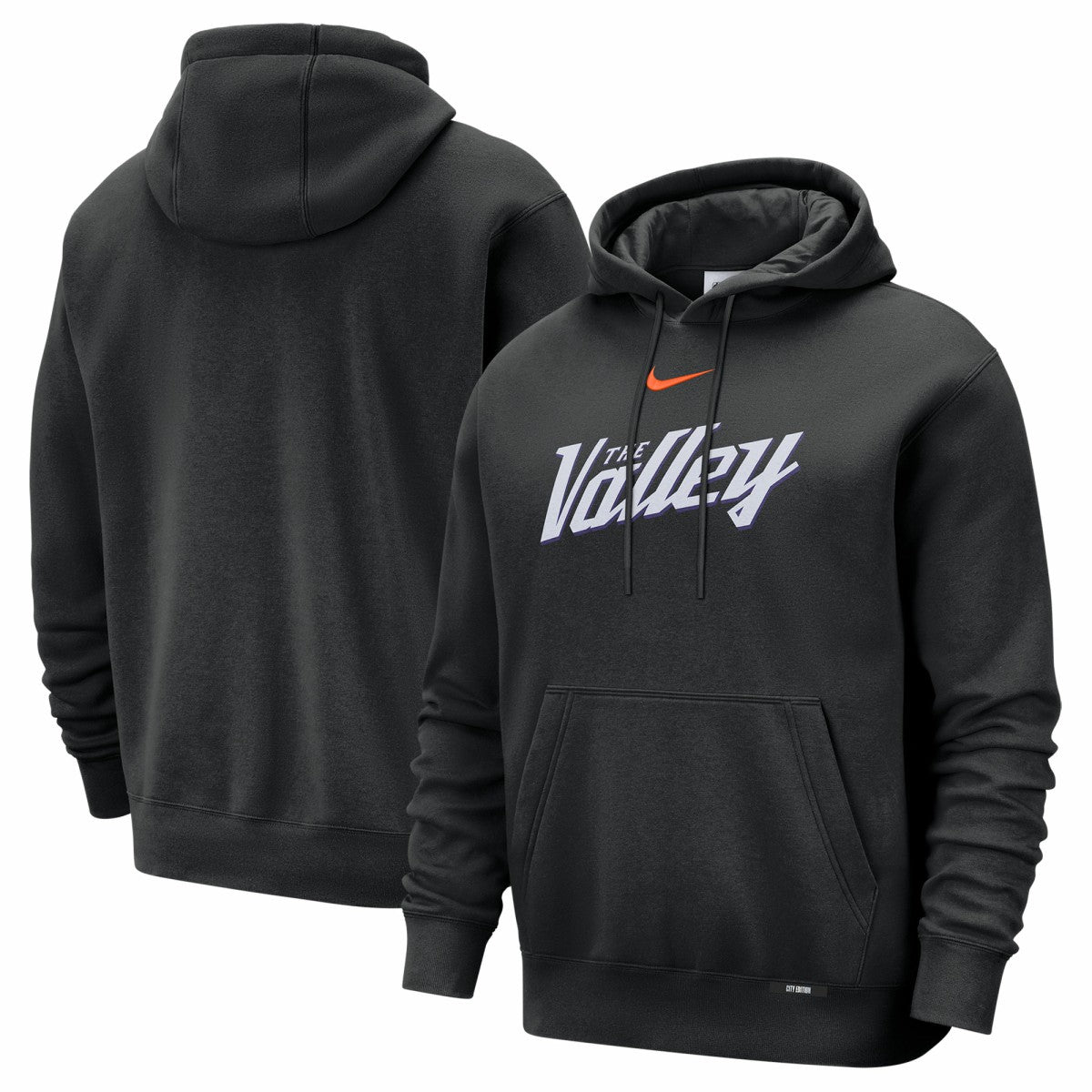 Nike - Phoenix Suns 2025/26 City Edition Essential Remix Club Hoodie - Black