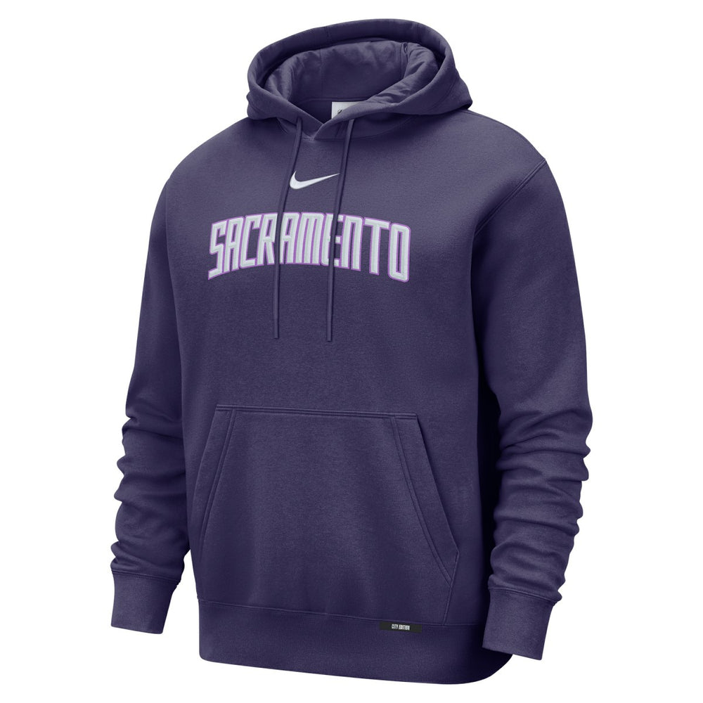 Nike - Sacramento Kings 2025/26 City Edition Essential Remix Club Hoodie - Purple