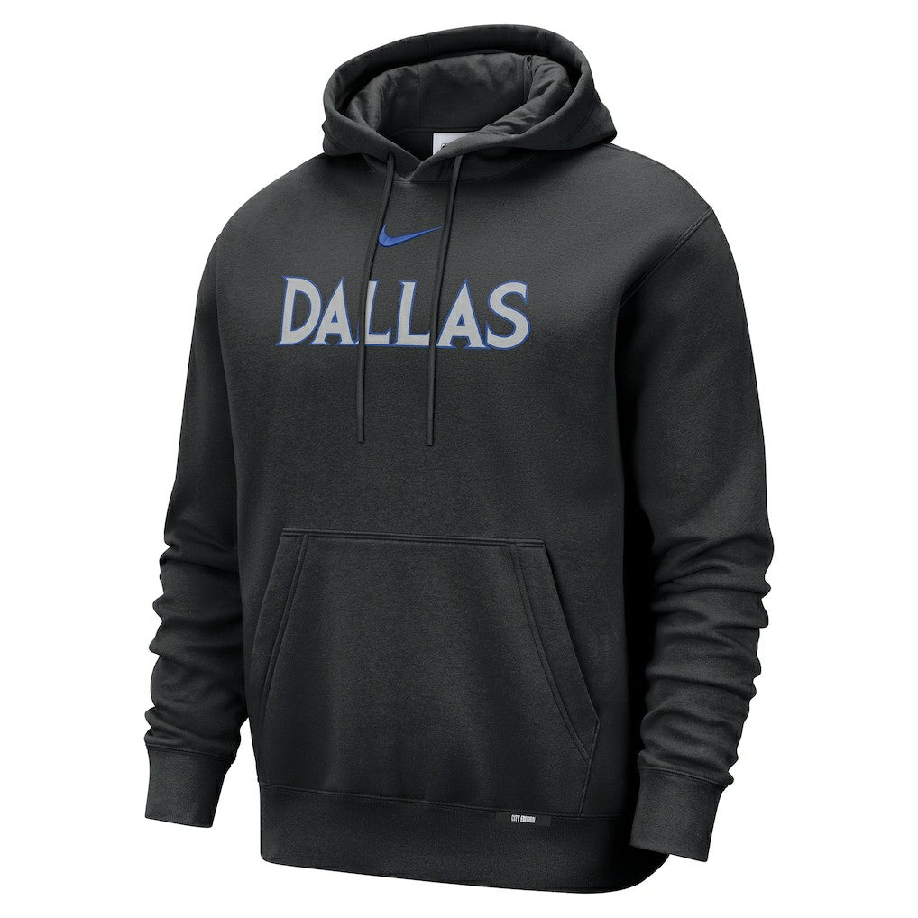 Nike - Dallas Mavericks 2025/26 City Edition Essential Remix Club Hoodie - Black