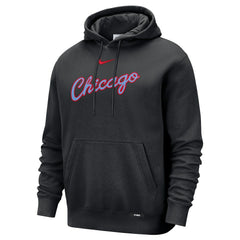 Nike - Chicago Bulls 2025/26 City Edition Essential Remix Club Hoodie - Black