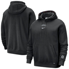 Nike - Brooklyn Nets 2025/26 City Edition Courtside Remix Premium Hoodie - Black