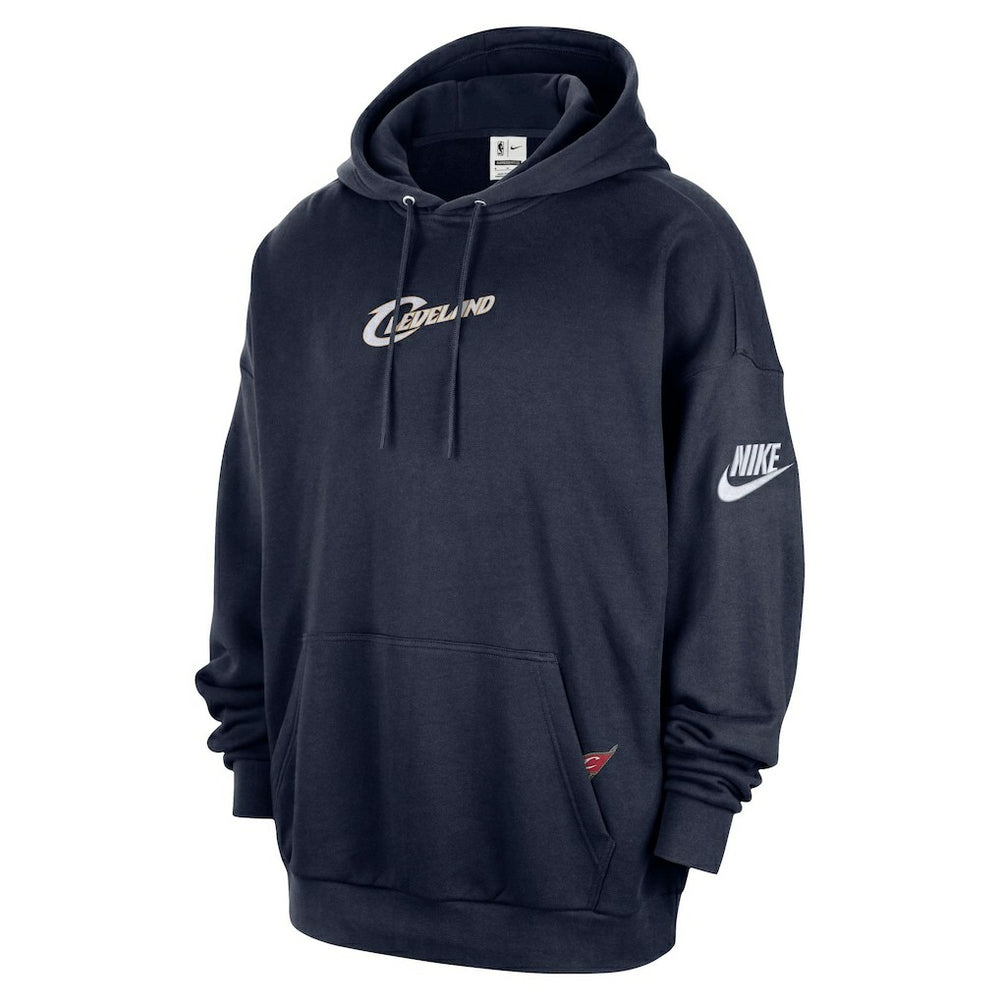 Nike - Cleveland Cavaliers Classic Edition Hardwood Classics Premium Club Heavyweight Fleece Hoodie - Navy