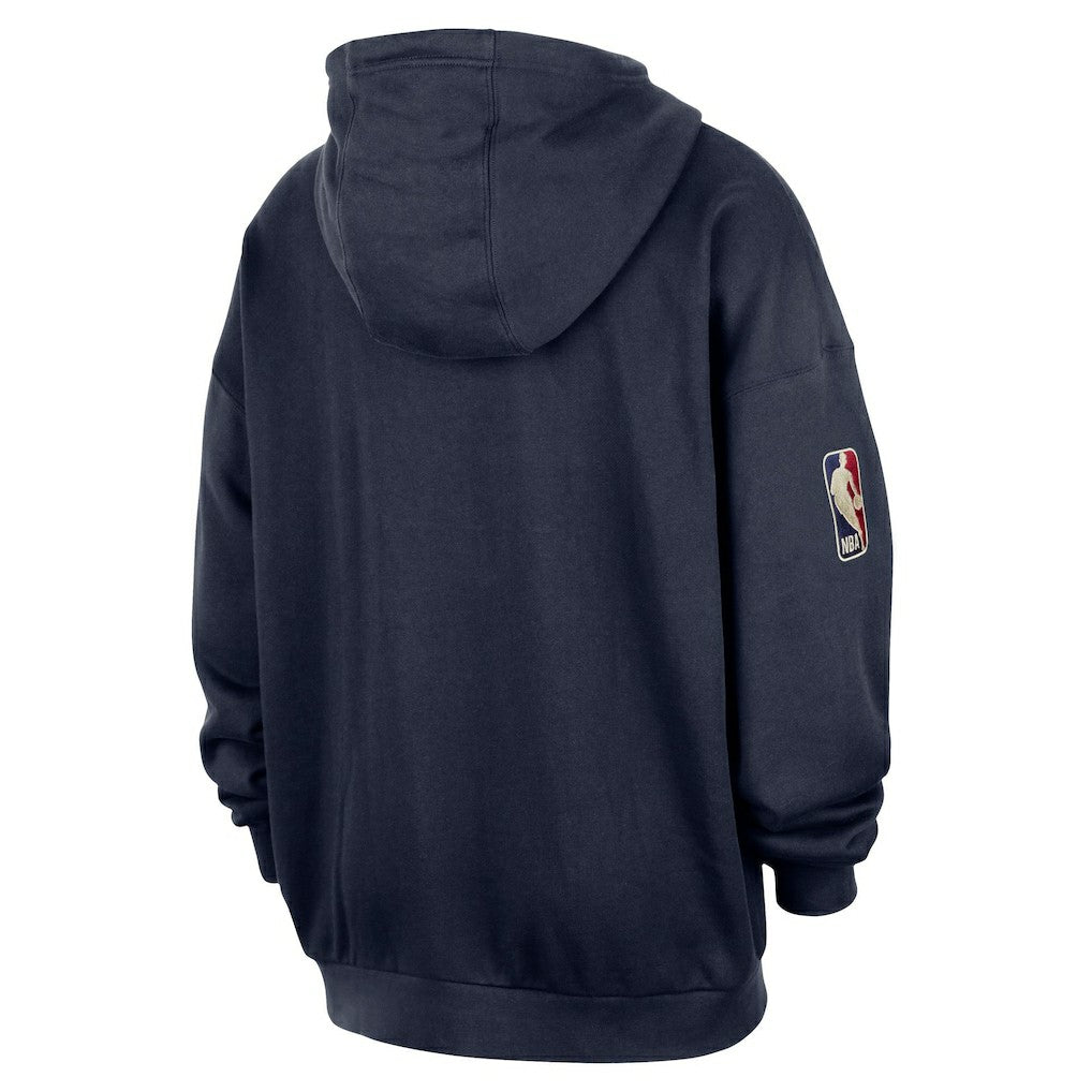 Nike - Cleveland Cavaliers Classic Edition Hardwood Classics Premium Club Heavyweight Fleece Hoodie - Navy