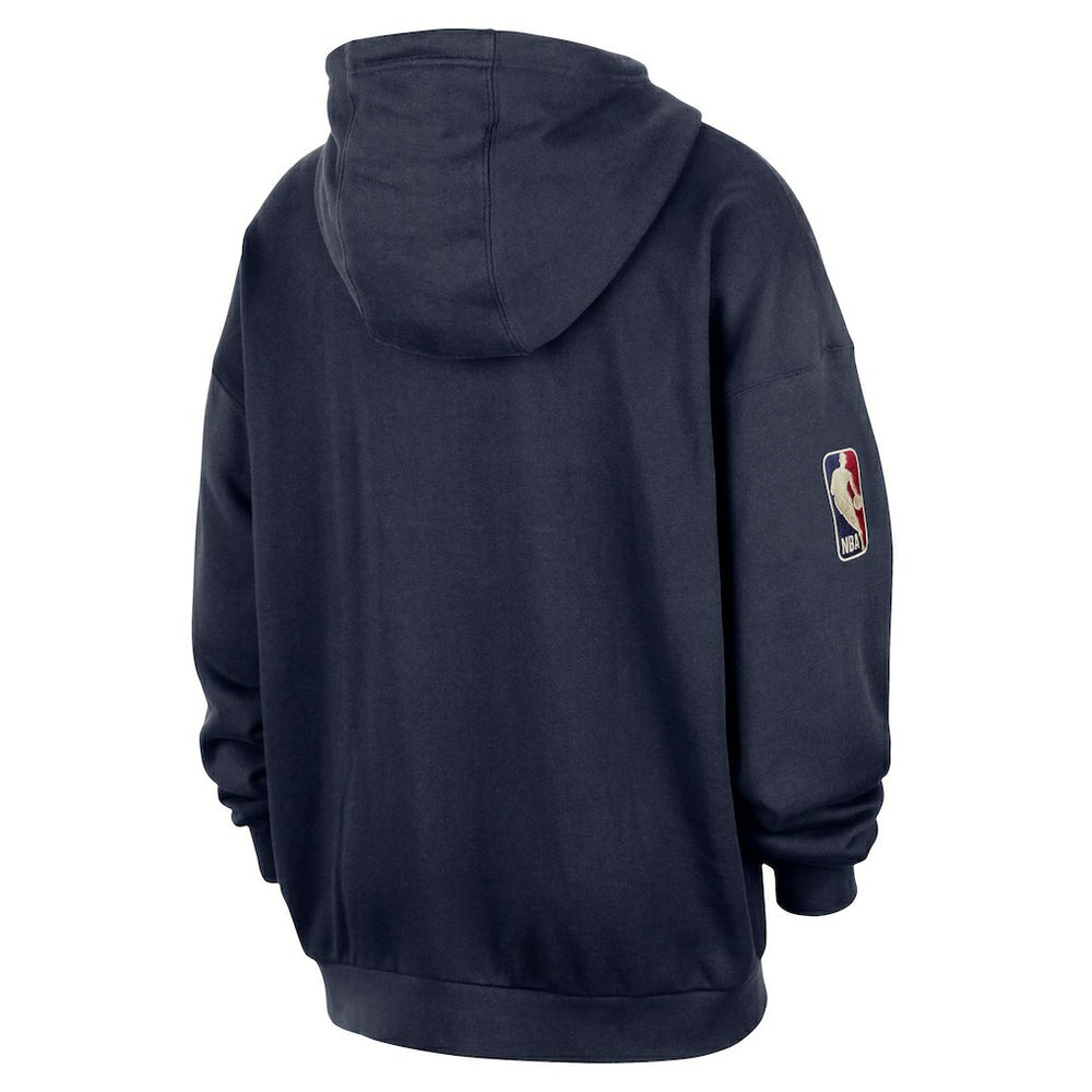 Nike - Cleveland Cavaliers Classic Edition Hardwood Classics Premium Club Heavyweight Fleece Hoodie - Navy