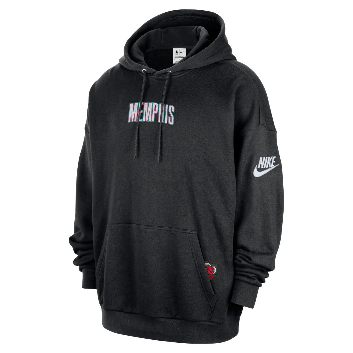 Nike - Memphis Grizzlies Classic Edition Hardwood Classics Premium Club Heavyweight Fleece Hoodie - Black