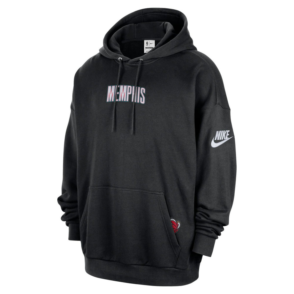 Nike - Memphis Grizzlies Classic Edition Hardwood Classics Premium Club Heavyweight Fleece Hoodie - Black