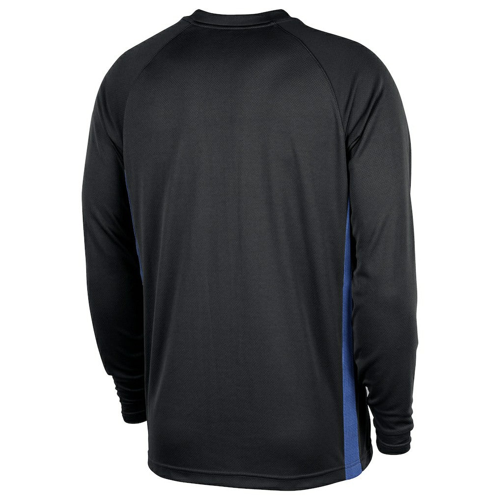Nike - Dallas Mavericks 2025/26 City Edition Authentic Pregame Dri-FIT Long Sleeve Shooting T-Shirt - Black