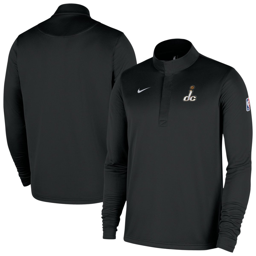 Nike - Washington Wizards 2025/26 City Edition Remix Authentic Coaches Dri-FIT Half-Zip Top - Black