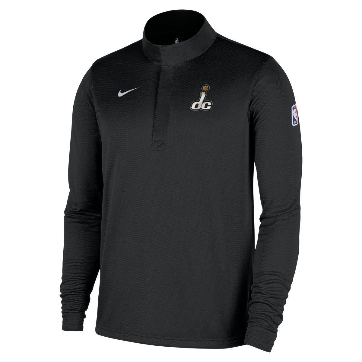 Nike - Washington Wizards 2025/26 City Edition Remix Authentic Coaches Dri-FIT Half-Zip Top - Black