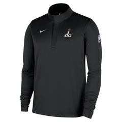 Nike - Washington Wizards 2025/26 City Edition Remix Authentic Coaches Dri-FIT Half-Zip Top - Black