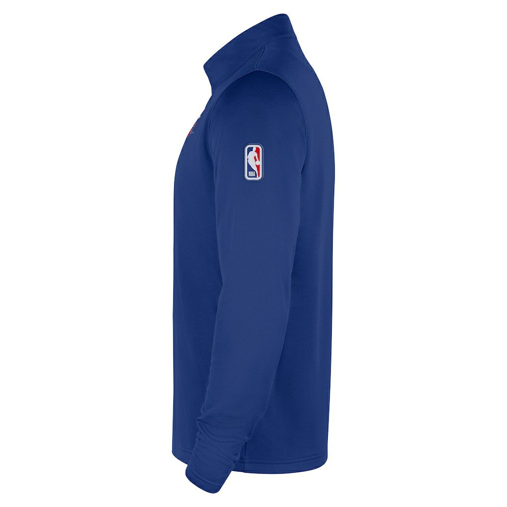 Nike - Houston Rockets 2025/26 City Edition Remix Authentic Coaches Dri-FIT Half-Zip Top - Blue