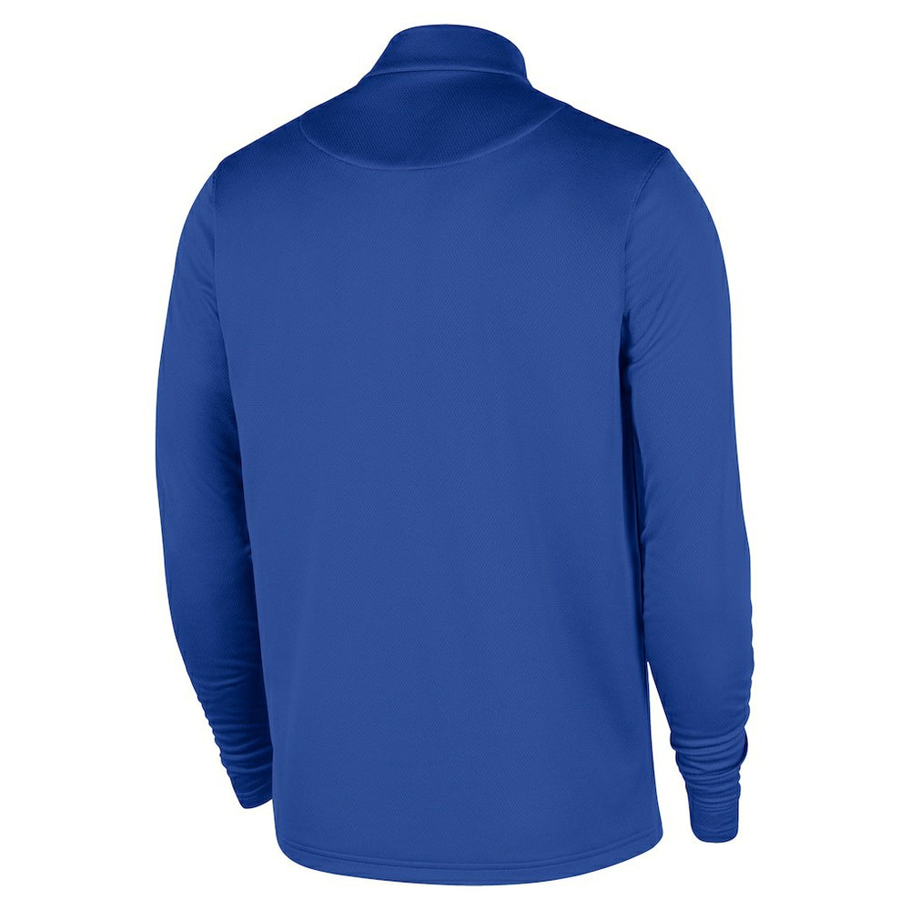 Nike - Indiana Pacers 2025/26 City Edition Remix Authentic Coaches Dri-FIT Half-Zip Top - Blue