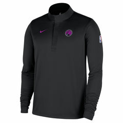 Nike - Minnesota Timberwolves 2025/26 City Edition Remix Authentic Coaches Dri-FIT Half-Zip Pullover - Black