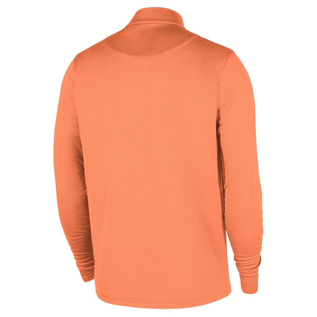 Nike - Cleveland Cavaliers 2025/26 City Edition Remix Authentic Coaches Dri-FIT Half-Zip Pullover - Orange