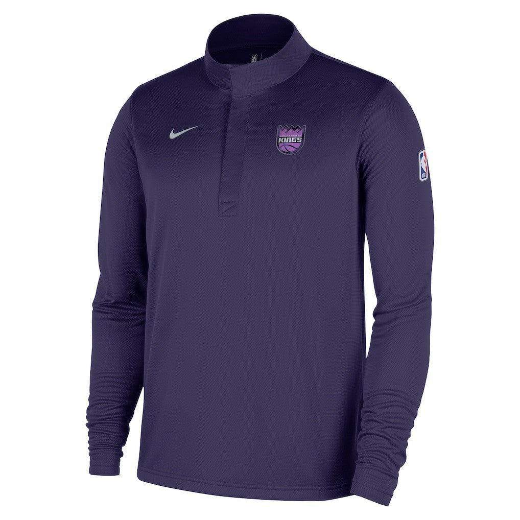 Nike - Sacramento Kings 2025/26 City Edition Remix Authentic Coaches Dri-FIT Half-Zip Top - Purple