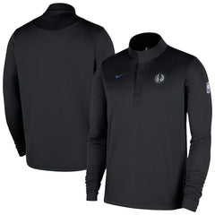 Nike - Dallas Mavericks 2025/26 City Edition Remix Authentic Coaches Dri-FIT Half-Zip Top - Black