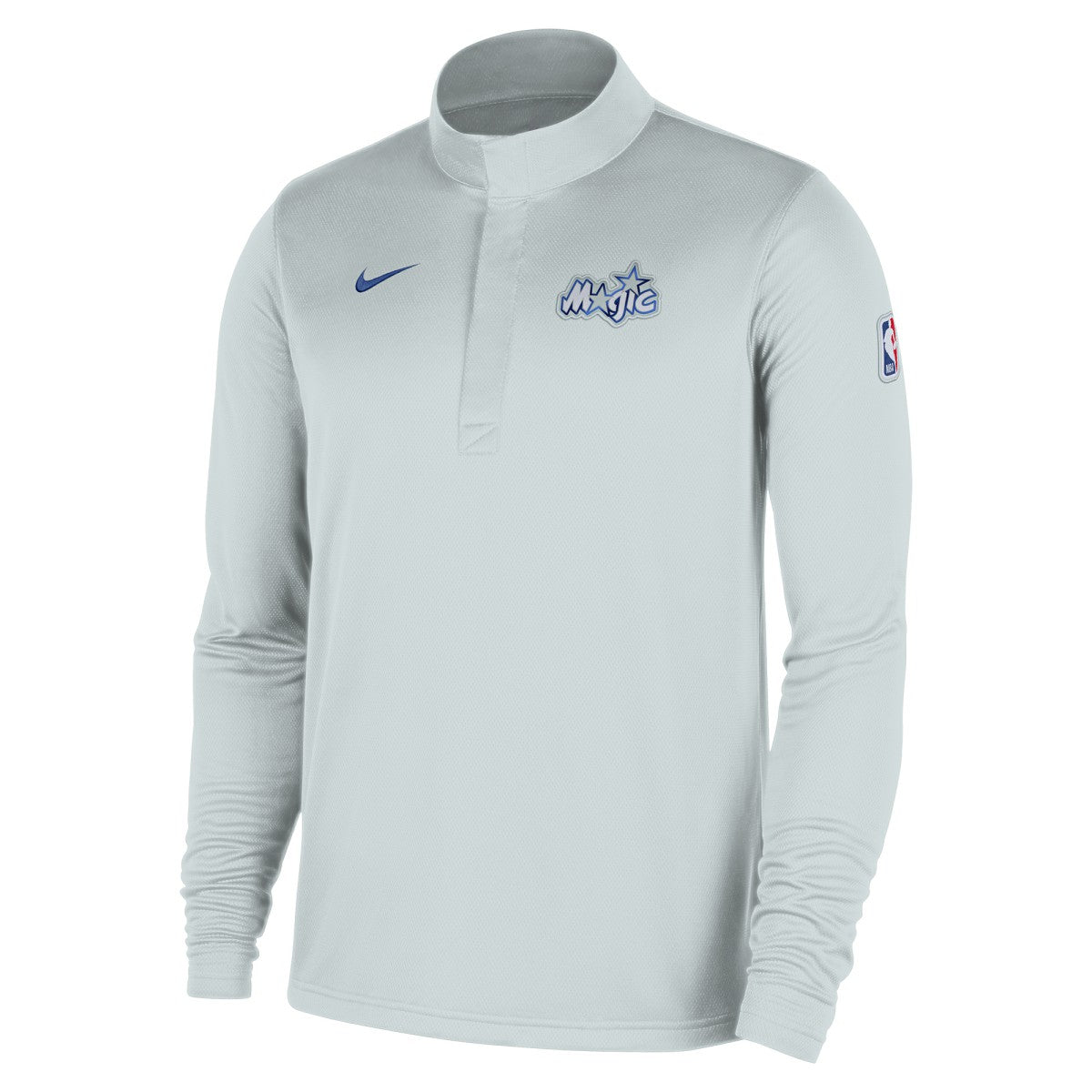 Nike - Orlando Magic 2025/26 City Edition Remix Authentic Coaches Dri-FIT Half-Zip Top - Silver