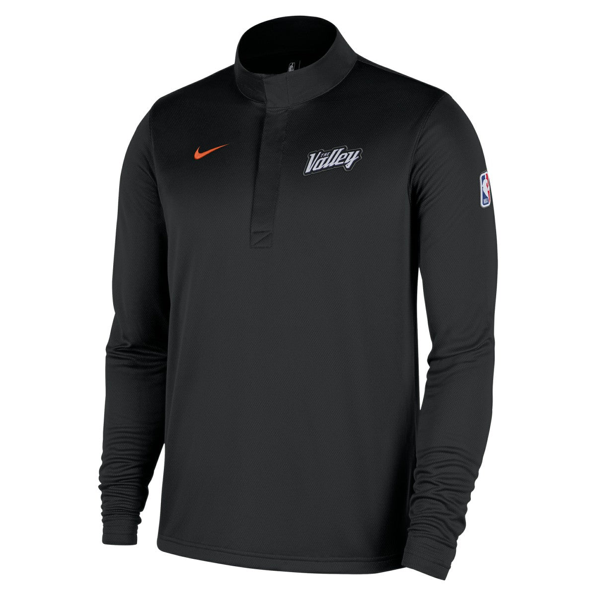 Nike - Phoenix Suns 2025/26 City Edition Remix Authentic Coaches Dri-FIT Half-Zip Top - Black