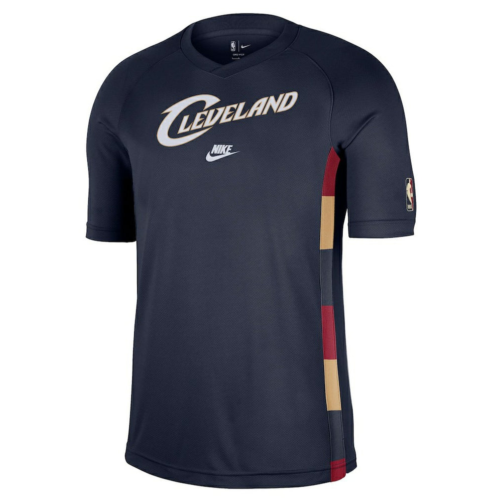 Nike - Cleveland Cavaliers Classic Edition Hardwood Classics Authentic Game Shooting T-Shirt - Navy