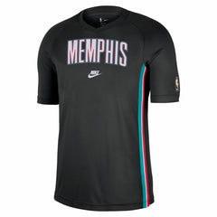 Nike - Memphis Grizzlies Classic Edition Hardwood Classics Authentic Game Shooting Dri-FIT Raglan T-Shirt - Black