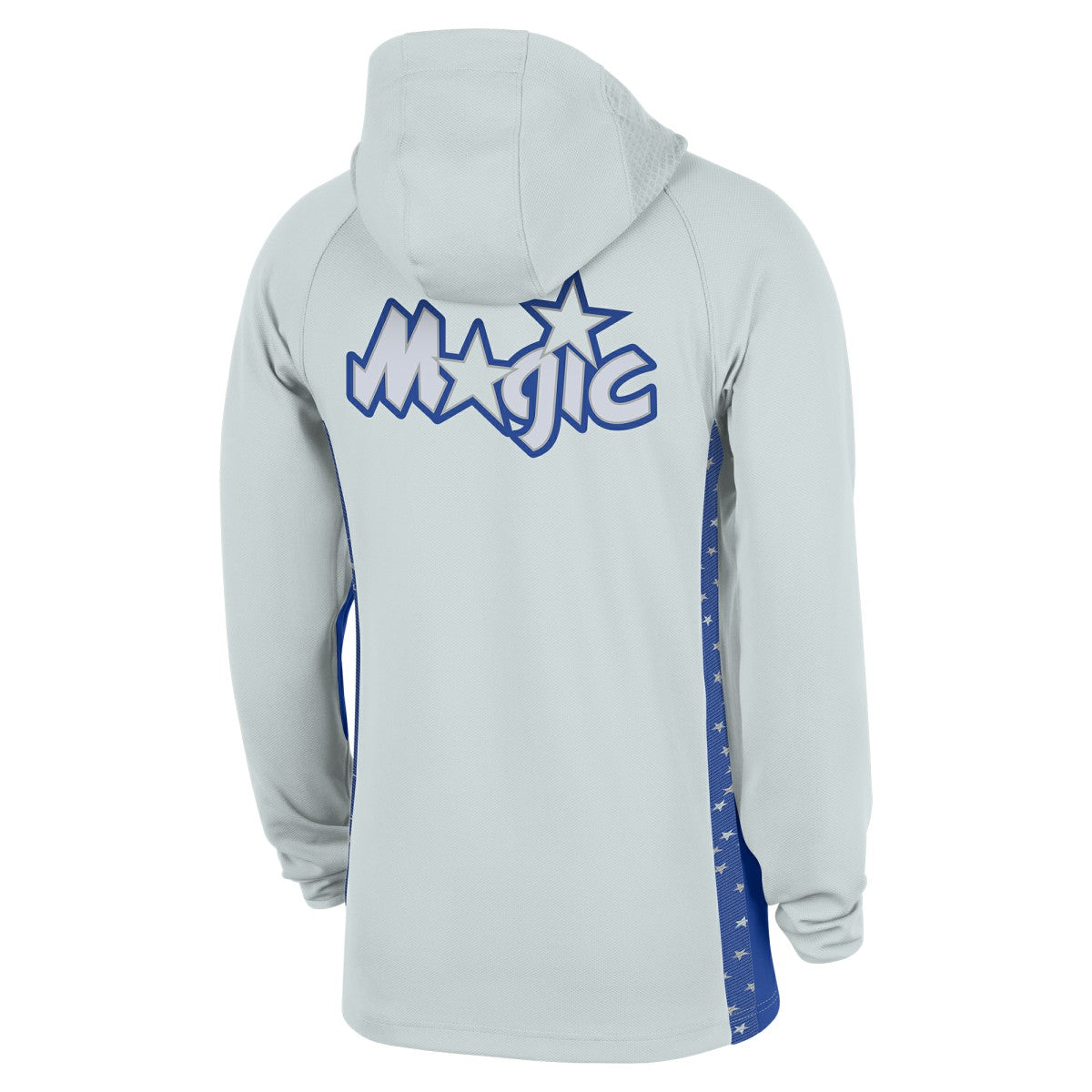 Nike - Orlando Magic 2025/26 City Edition Remix Authentic On-Court Quarter-Zip Dri-FIT Hooded Jacket - Silver