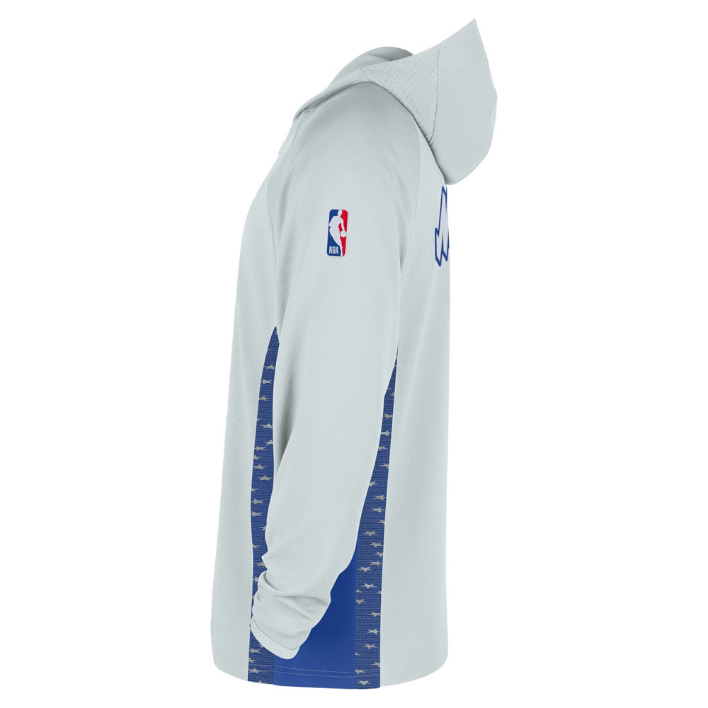 Nike - Orlando Magic 2025/26 City Edition Remix Authentic On-Court Quarter-Zip Dri-FIT Hooded Jacket - Silver