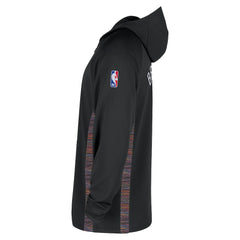 Nike - Brooklyn Nets 2025/26 City Edition Remix Authentic On-Court Quarter-Zip Dri-FIT Hooded Jacket - Black