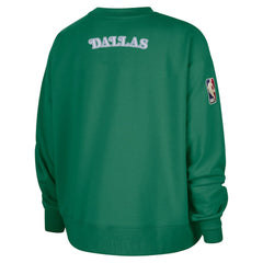 Nike - Dallas Mavericks Women's Classic Edition Hardwood Classics Premium Phoenix Fleece Sweatshirt - Green