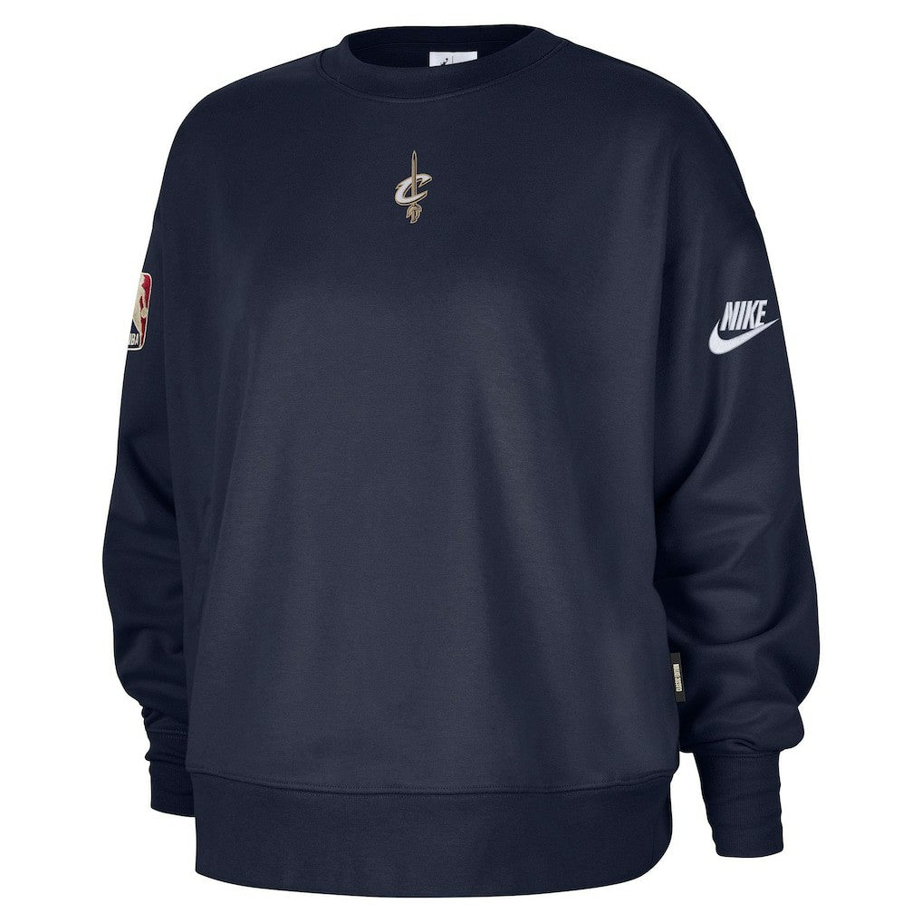 Nike - Cleveland Cavaliers Women's Classic Edition Hardwood Classics Premium Phoenix Fleece Sweatshirt - Navy