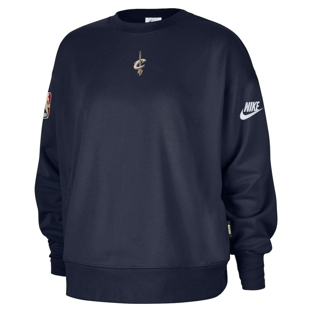 Nike - Cleveland Cavaliers Women's Classic Edition Hardwood Classics Premium Phoenix Fleece Sweatshirt - Navy