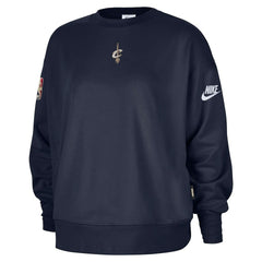 Nike - Cleveland Cavaliers Women's Classic Edition Hardwood Classics Premium Phoenix Fleece Sweatshirt - Navy