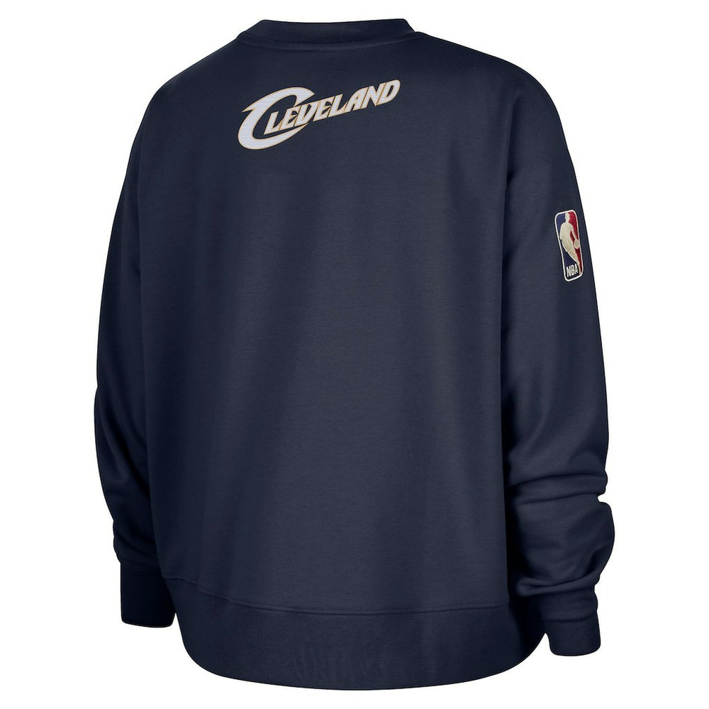 Nike - Cleveland Cavaliers Women's Classic Edition Hardwood Classics Premium Phoenix Fleece Sweatshirt - Navy