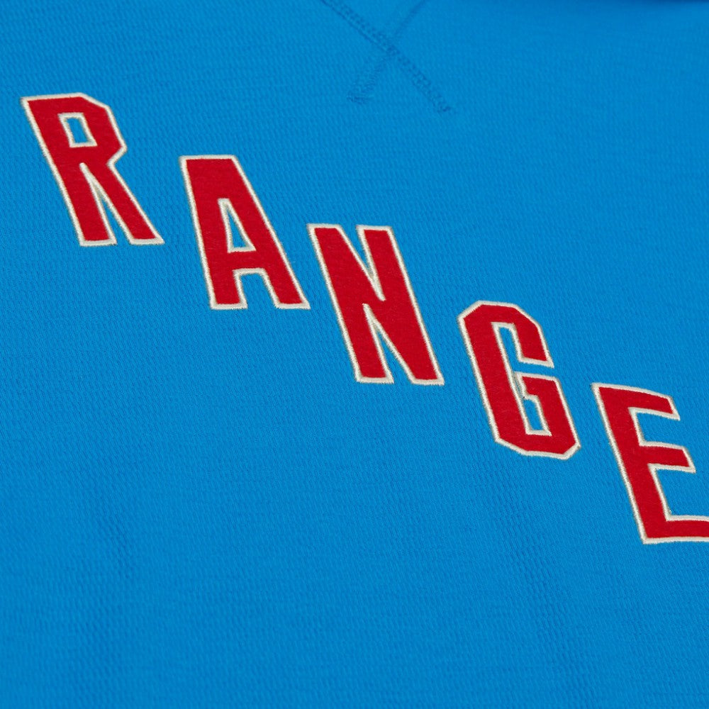 New York Rangers Centennial Lightweight Thermal Hoodie Blue/White