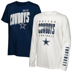 Dallas Cowboys Outerstuff Preschool The Mix Combo T-Shirt Set - NFL